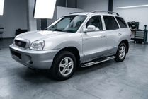 Hyundai Santa Fe 1 2000–2006 Tayga V2 sivukynnykset (2 kpl, alumiini) kuva 1