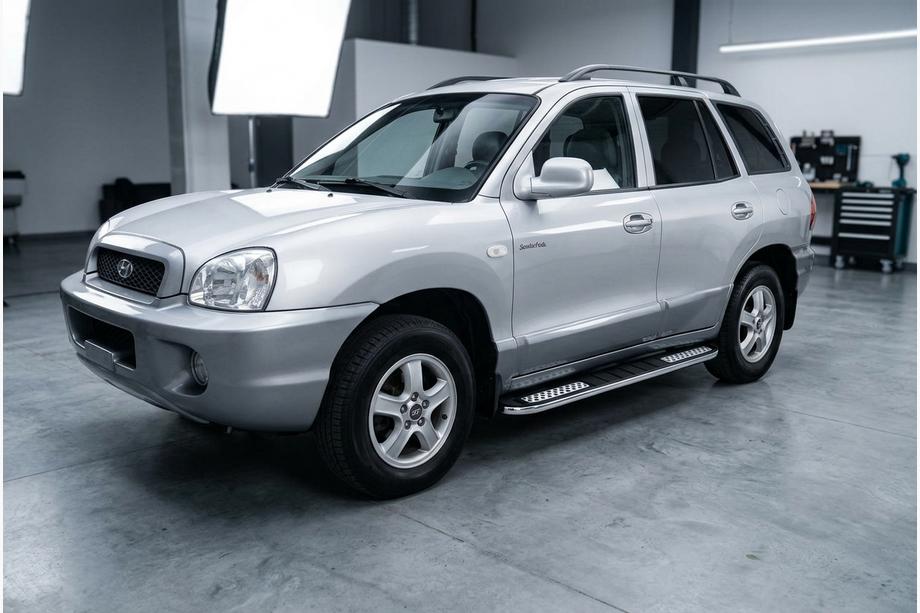Hyundai Santa Fe 1 2000–2006 Tayga V2 sivukynnykset (2 kpl, alumiini) Image