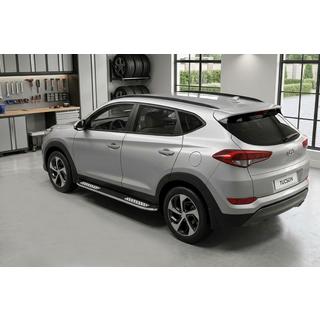 Tayga V2 sivukynnykset (2 kpl, alumiini) kuva 1