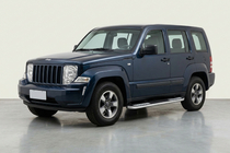 Jeep Cherokee/Liberty 2007–2013 Tayga V2 sivukynnykset (2 kpl, alumiini) kuva 1