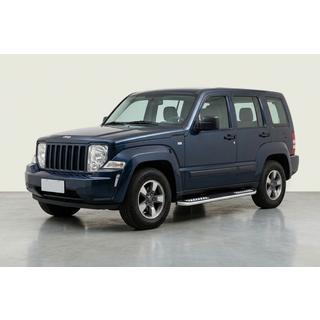 Tayga V2 sivukynnykset (2 kpl, alumiini) Jeep Cherokee/Liberty 2007–2013 kuva 1