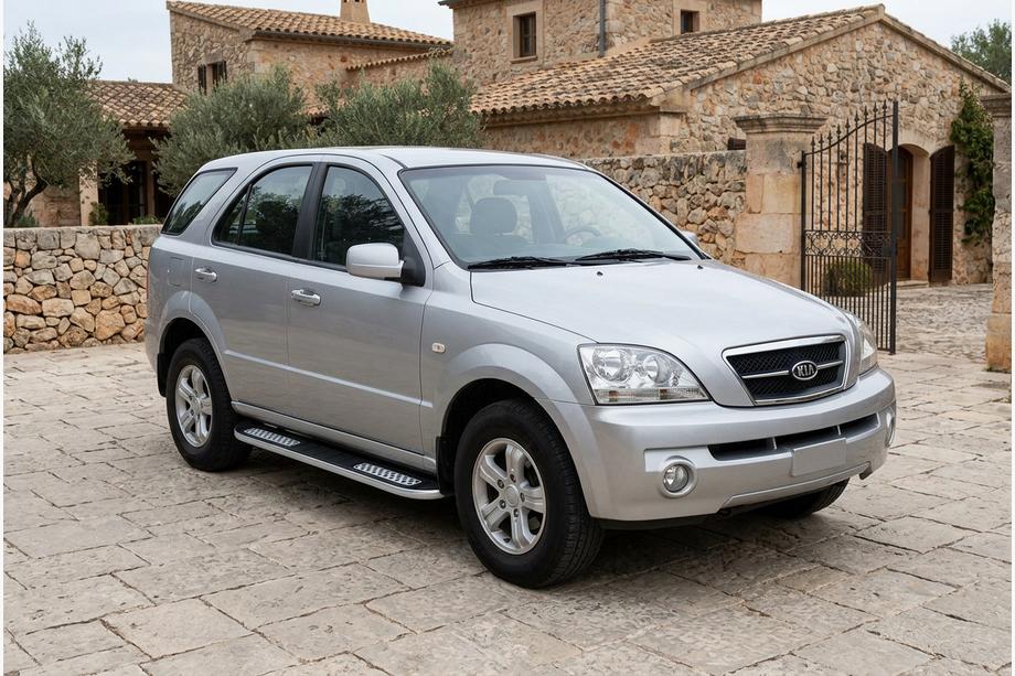 Kia Sorento I BL 2002–2009 Tayga V2 sivukynnykset (2 kpl, alumiini) Image