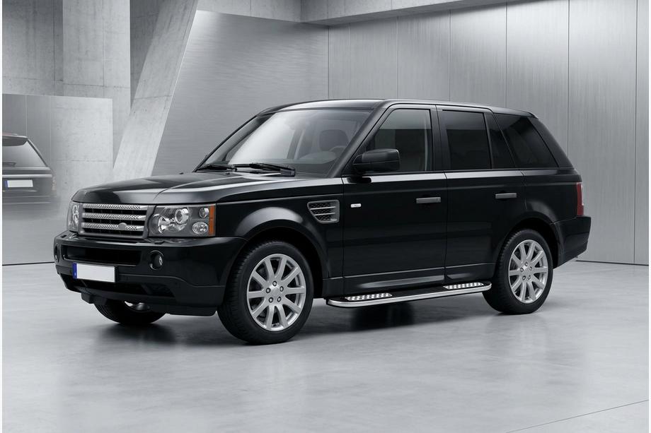 Range Rover Sport 2005–2013 Tayga V2 sivukynnykset (2 kpl, alumiini) Image