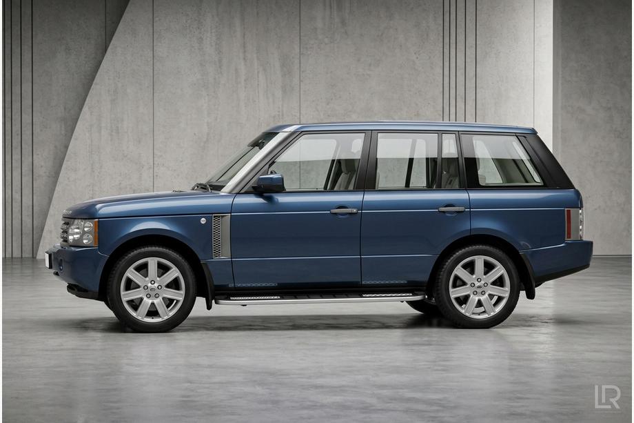 Range Rover III L322 2002–2012 Tayga V2 sivukynnykset (2 kpl, alumiini) Image