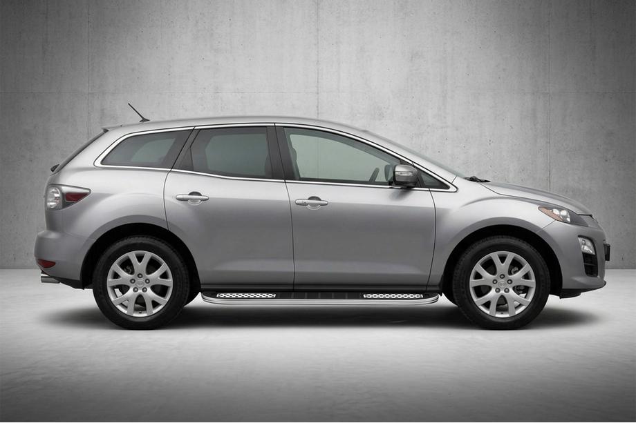 Mazda CX-7 2006–2012 Tayga V2 sivukynnykset (2 kpl, alumiini) Image