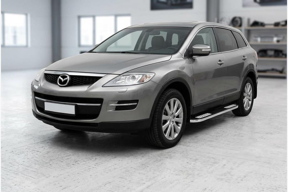 Mazda CX-9 2007–2016 Tayga V2 sivukynnykset (2 kpl, alumiini) Image