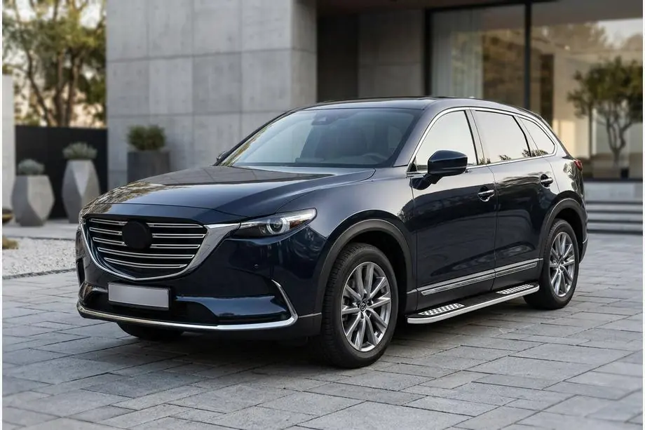 Mazda CX-9 2017– Tayga V2 sivukynnykset (2 kpl, alumiini) Image