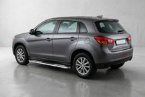 Mitsubishi ASX 2010–2023 Tayga V2 sivukynnykset (2 kpl, alumiini) kuva 1
