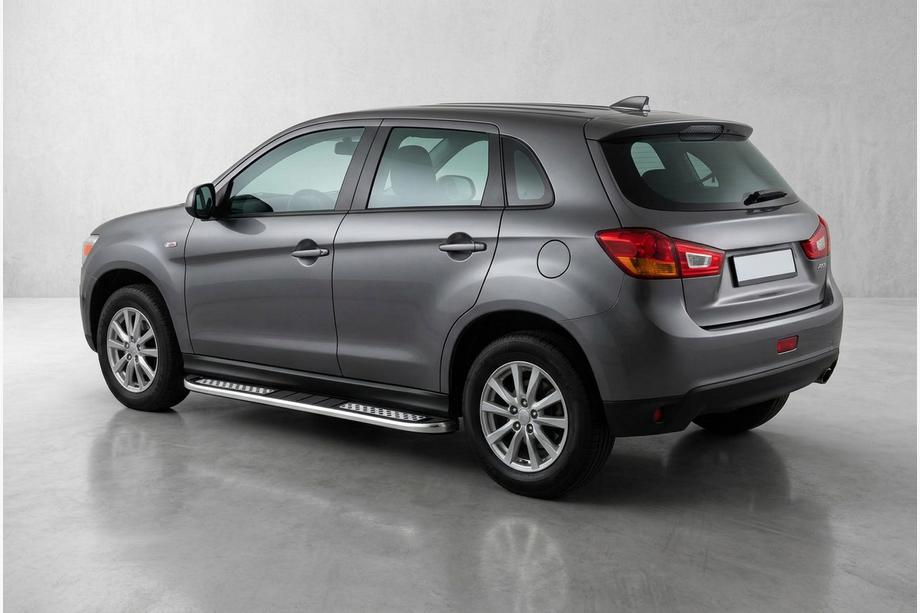 Mitsubishi ASX 2010–2023 Tayga V2 sivukynnykset (2 kpl, alumiini) Image