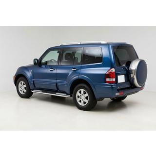 Tayga V2 sivukynnykset (2 kpl, alumiini) Mitsubishi Pajero Wagon III 1999–2006 kuva 1