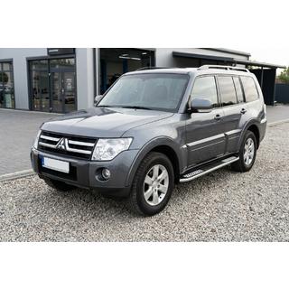 Tayga V2 sivukynnykset (2 kpl, alumiini) Mitsubishi Pajero Wagon IV 2006–2021 kuva 1