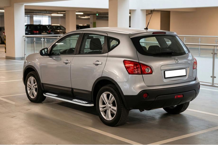 Nissan Qashqai 2007–2010 Tayga V2 sivukynnykset (2 kpl, alumiini) Image