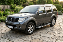 Nissan Pathfinder R51 2005–2014 Tayga V2 sivukynnykset (2 kpl, alumiini) kuva 1