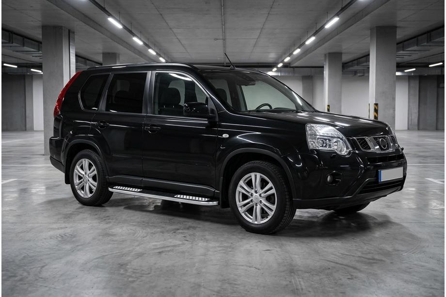Nissan X-trail T31 2007–2014 Tayga V2 sivukynnykset (2 kpl, alumiini) Image