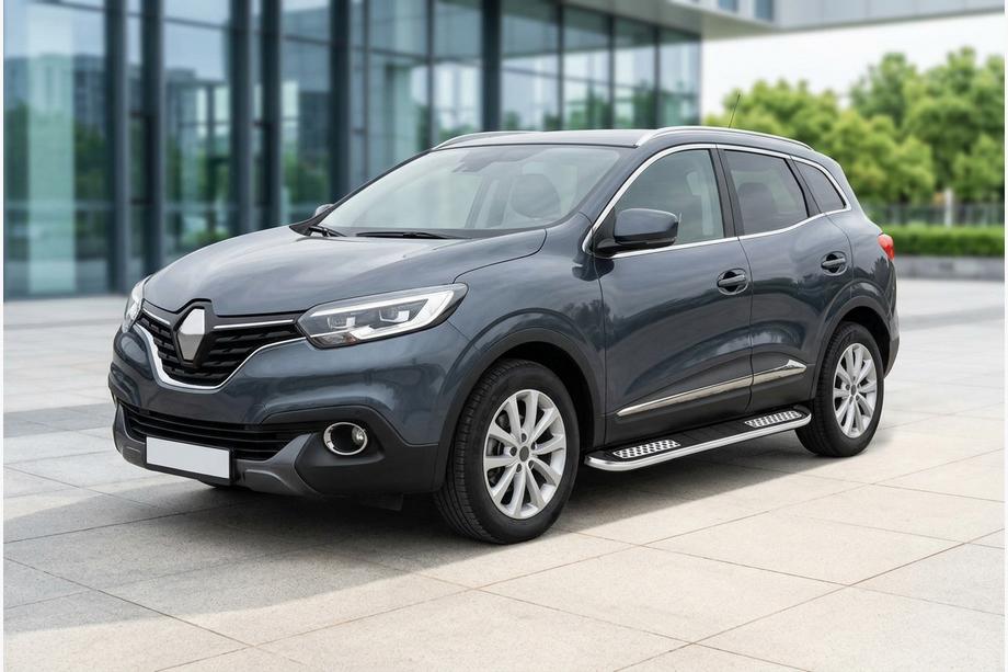 Renault Kadjar 2015–2022 Tayga V2 sivukynnykset (2 kpl, alumiini) Image