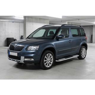 Tayga V2 sivukynnykset (2 kpl, alumiini) Skoda Yeti 2009–2017 kuva 1