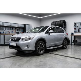 Tayga V2 sivukynnykset (2 kpl, alumiini) Subaru XV 2011–2017 kuva 1