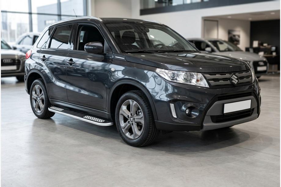Suzuki Vitara 2015– Tayga V2 sivukynnykset (2 kpl, alumiini) Image