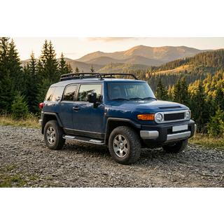 Tayga V2 sivukynnykset (2 kpl, alumiini) Toyota FJ Cruiser 2006–2022 kuva 1