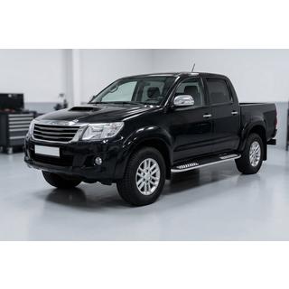 Tayga V2 sivukynnykset (2 kpl, alumiini) Toyota Hilux 2006–2015 kuva 1