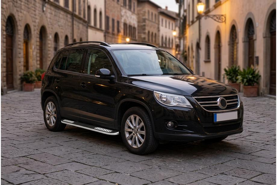 Volkswagen Tiguan 2007–2016 Tayga V2 sivukynnykset (2 kpl, alumiini) Image