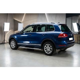 Tayga V2 sivukynnykset (2 kpl, alumiini) Volkswagen Touareg 2010–2018 kuva 1