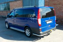Mercedes Viano 2004–2014 Takakulmat AK003 (2 kpl, ruostumaton teräs) kuva 10