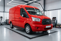 Ford Transit 2014– Sivuaskelmat Maya Red (2 kpl, alumiini) kuva 1