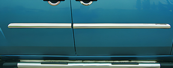 Fiat Doblo I 2001–2005 Ovilistat (4 kpl, ruostumaton teräs) Carmos - turkkilainen teräs kuva 1