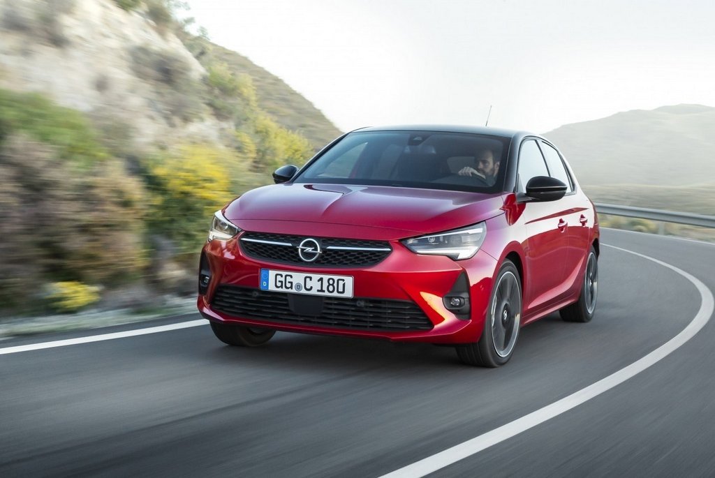 Viisiovinen Opel Corsa -hatchback kuudennessa sukupolvessa