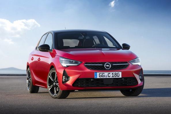 Viisiovinen Opel Corsa -hatchback kuudennessa sukupolvessa
