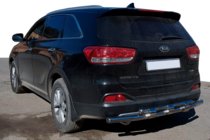 Kia Sorento II XM 2009–2014 Takakaari AK015 (ruostumaton teräs) kuva 1