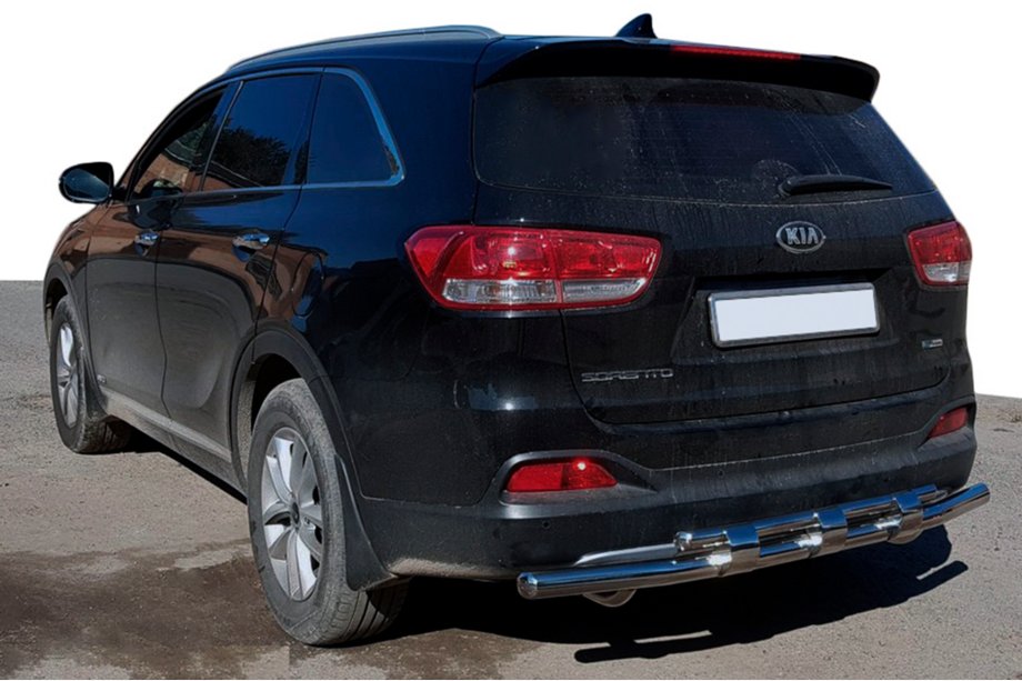 Kia Sorento II XM 2009–2014 Takakaari AK015 (ruostumaton teräs) Image