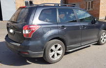 Subaru Forester 2013–2018 Premium-sivuporrasputket (2 kpl, ruostumaton teräs) kuva 1