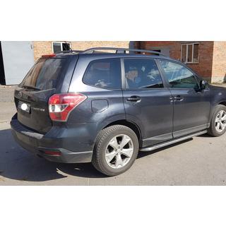Premium-sivuporrasputket (2 kpl, ruostumaton teräs) kuva 1