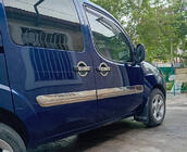 Fiat Doblo I 2005–2010 Oven kromilista, leveä malli (4 kpl, RST) OmsaLine – italialainen ruostumaton teräs kuva 2