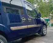 Fiat Doblo I 2005–2010 Oven kromilista, leveä malli (4 kpl, RST) kuva 2