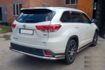 Toyota Highlander 2013–2019 Takasuojakaaret AK005-2 (2 kpl, ruostumaton teräs) kuva 2
