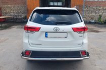 Toyota Highlander 2013–2019 Takasuojakaaret AK005-2 (2 kpl, ruostumaton teräs) kuva 3