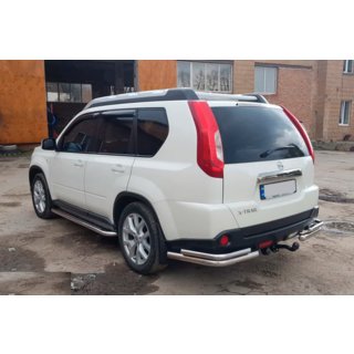 Takakulmaputket AK003-Double (2 kpl, ruostumaton teräs) kuva 2