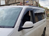 Volkswagen T5 Transporter 2003–2010 Integroidut kattokaiteet (mustat) kuva 40