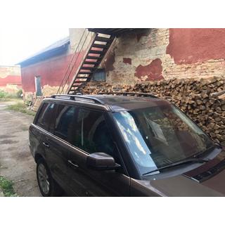 Alumiiniset kattokaiteet (mustat) Range Rover III L322 2002–2012 kuva 3