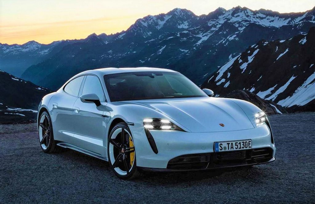Sähköinen nelivetoinen urheilu-sedan: Porsche Taycan