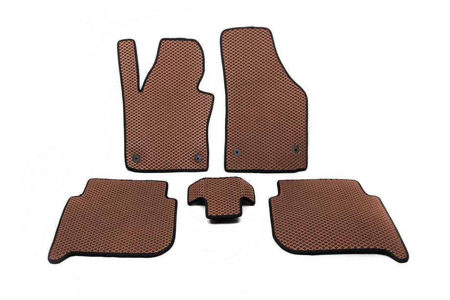 Volkswagen Touran 2003–2010 EVA-auton matot (tiilikuvio) Image