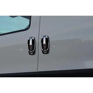 Ovenkahvan kuoret ja kehykset (8 kpl, ruostumaton teräs) Fiat Doblo II 2010–2022 kuva 1