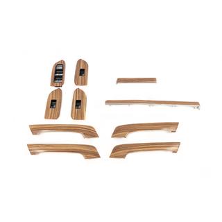 Vaalea puukuosi-inserttisarja Toyota Land Cruiser Prado 150 2009–2023 kuva 1