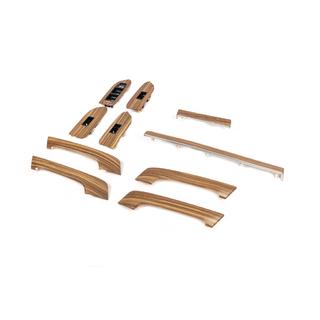 Vaalea puukuosi-inserttisarja Toyota Land Cruiser Prado 150 2009–2023 kuva 2