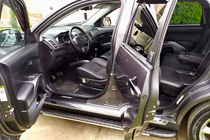 Mitsubishi Outlander 2006–2012 Bosphorus Grey -sivuastinlaudat (2 kpl, alumiini) kuva 6