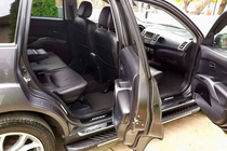 Mitsubishi Outlander 2006–2012 Bosphorus Grey -sivuastinlaudat (2 kpl, alumiini) kuva 7