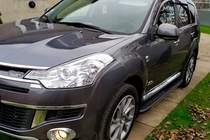 Mitsubishi Outlander 2006–2012 Bosphorus Grey -sivuastinlaudat (2 kpl, alumiini) kuva 2